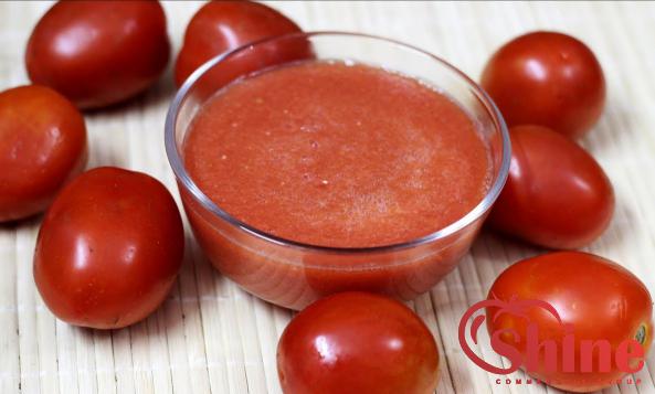 Production Steps of Organic Tomato Paste