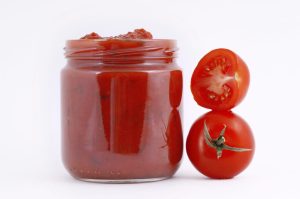 Tomato paste additive sodium benzoate sauce