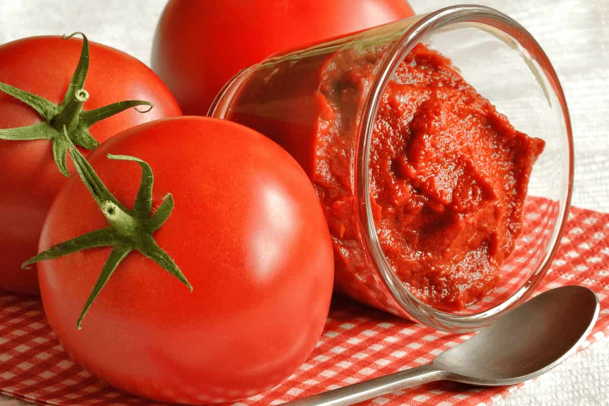  Tasty Tom Tomato Paste in Ghana; Concentrated Meaty Thick Consistancy Red 